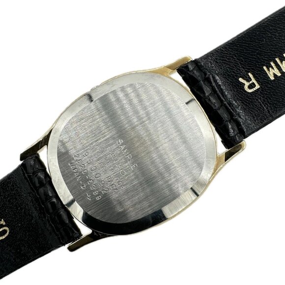 Vintage Seiko Salesman Sample 2620-5389 Men's Wristwatch Case w Linen Dial - Picture 4 of 4